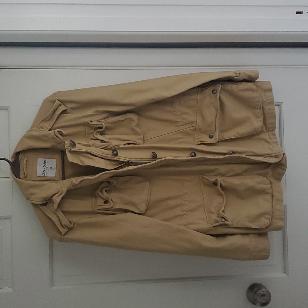 Chelsea Deboer by Lily & Lottie utility jacket. Size medium. Color Tan.